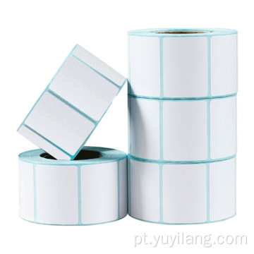 Papel térmico de adesivo Rolls Etiquetas de embalagem